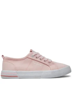 Pepe Jeans Tenisówki Brady Basic G PGS30604 Różowy