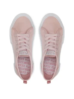 Pepe Jeans Tenisówki Brady Basic G PGS30604 Różowy