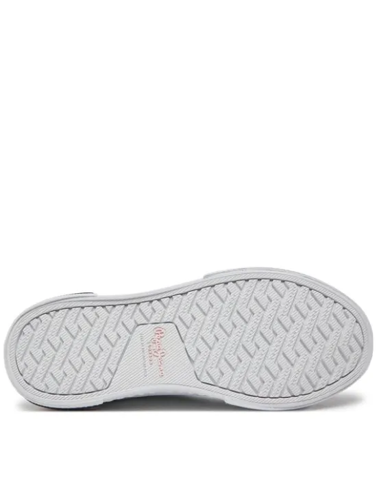 Pepe Jeans Tenisówki Brady Basic G PGS30604 Biały