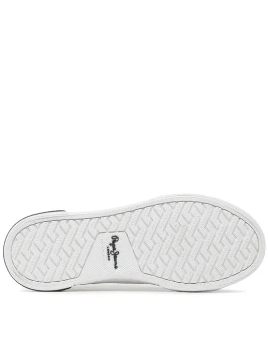 Pepe Jeans Tenisówki Brady Basic Boy PBS30549 Biały