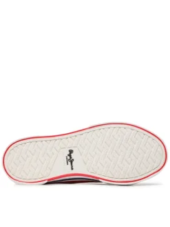 Pepe Jeans Tenisówki Brady Boy Basic PBS30527 Czerwony