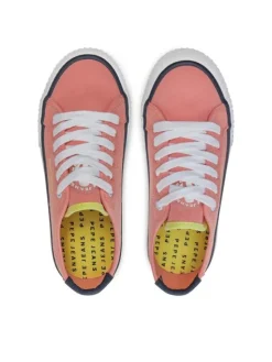 Pepe Jeans Tenisówki Ottis Basic G PGS30605 Pomarańczowy