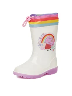 Peppa Pig Kalosze CEO-NJ-AW26-302PP Biały