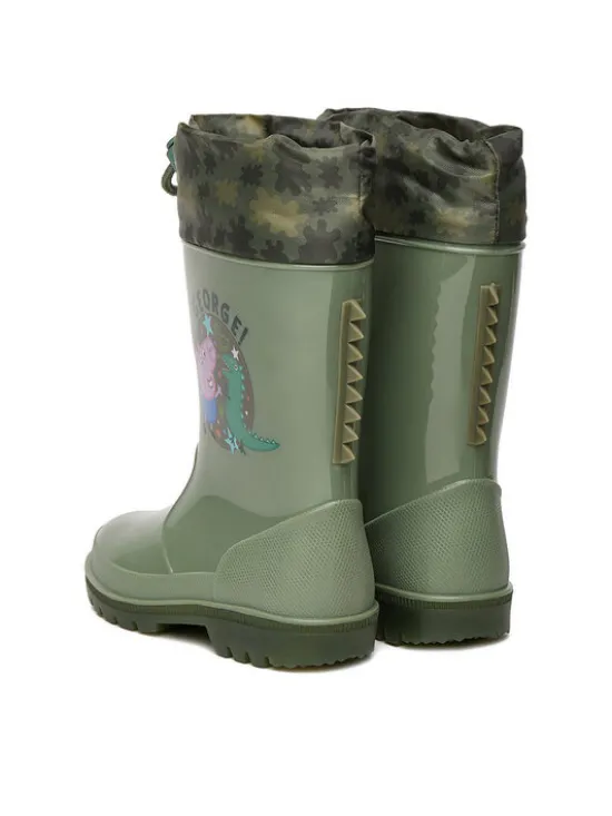 Peppa Pig Kalosze CEO-NJ-AW25-338PP Khaki