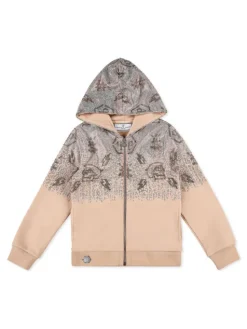 PHILIPP PLEIN Bluza 11047 Beżowy Regular Fit