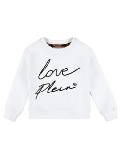 PHILIPP PLEIN Bluza 2301 Biały Basic Fit