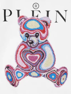 PHILIPP PLEIN Bluza 27803 Biały Regular Fit