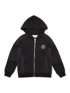 PHILIPP PLEIN Bluza 30294 Czarny Regular Fit