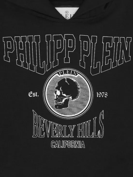 PHILIPP PLEIN Bluza 27775 Czarny Regular Fit