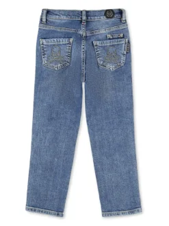 PHILIPP PLEIN Jeansy 4851 Błękitny Comfort Fit