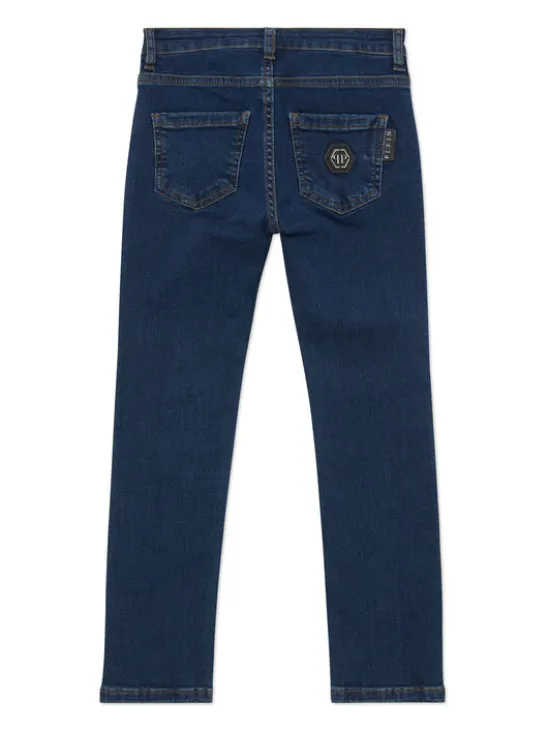 PHILIPP PLEIN Jeansy 20159 Błękitny Comfort Fit