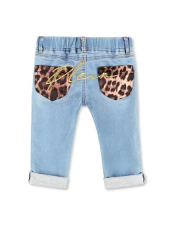 PHILIPP PLEIN Jeansy 2705 Błękitny Straight Fit