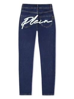PHILIPP PLEIN Jeansy 1645 Błękitny Straight Fit