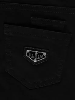 PHILIPP PLEIN Jeansy 6123 Czarny Comfort Fit