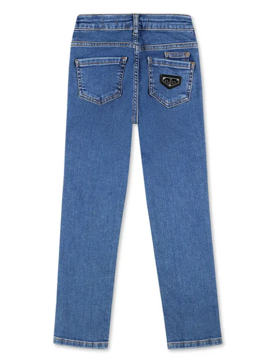 PHILIPP PLEIN Jeansy 6123 Czarny Comfort Fit