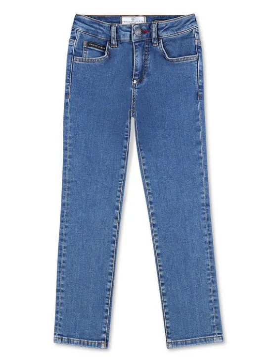 PHILIPP PLEIN Jeansy 6123 Czarny Comfort Fit