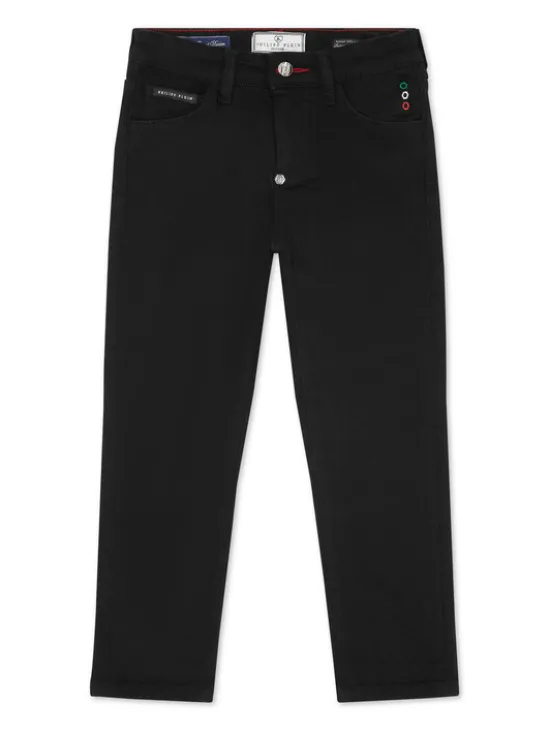 PHILIPP PLEIN Jeansy 27771 Czarny Comfort Fit