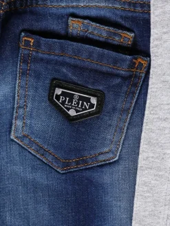 PHILIPP PLEIN Jeansy 5947 Granatowy Straight Fit