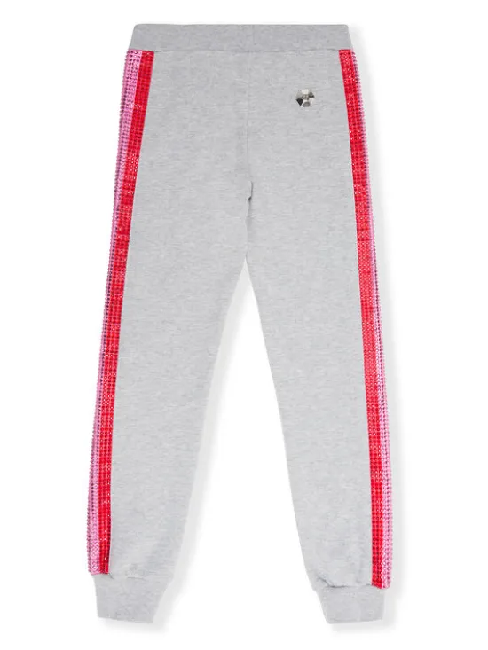 PHILIPP PLEIN Spodnie dresowe 28570 Beżowy Jogger Fit