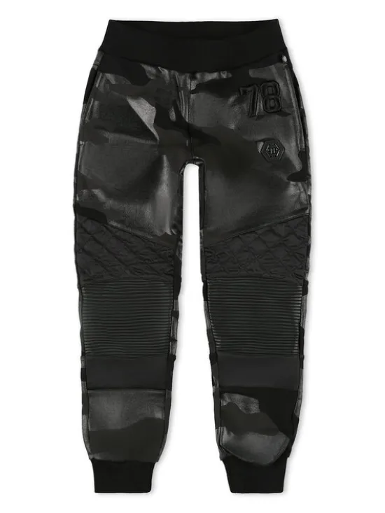 PHILIPP PLEIN Spodnie dresowe 30395 Czarny Jogger Fit