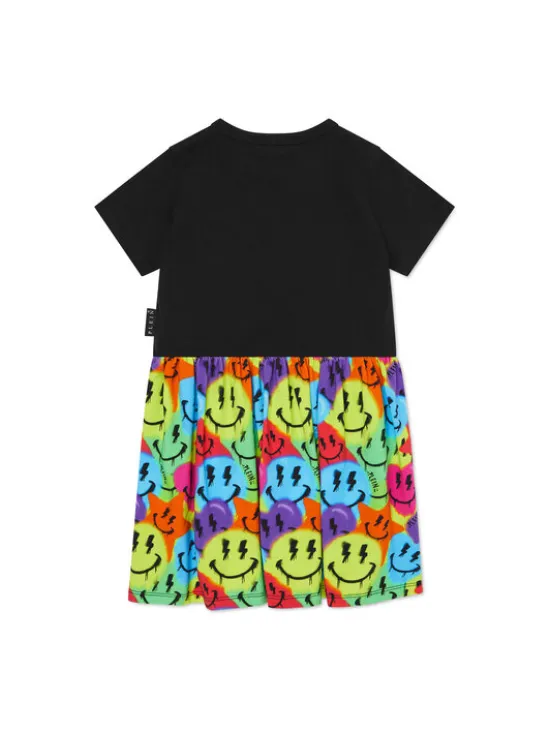PHILIPP PLEIN Sukienka wieczorowa 27621 Kolorowy Basic Fit