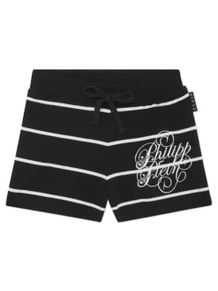 PHILIPP PLEIN Szorty sportowe 28279 Czarny Jogger Fit