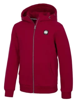 PITBULL Bluza Hilltop Junior Bordowy Regular Fit