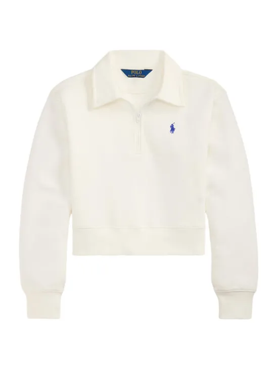 Polo Ralph Lauren Bluza 313A96083003 Biały Boxy Fit