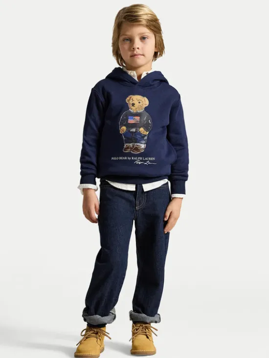 Polo Ralph Lauren Bluza 322A10529001 Granatowy Regular Fit