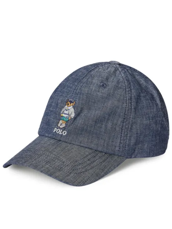 Polo Ralph Lauren Czapka z daszkiem 323971817001 Granatowy