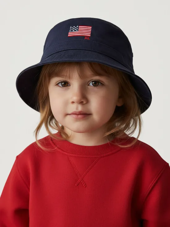 Polo Ralph Lauren Kapelusz 320971819001 Granatowy