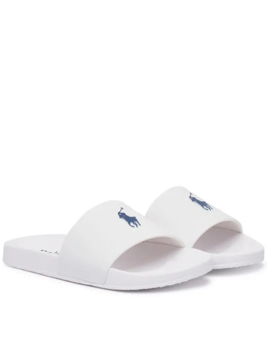 Polo Ralph Lauren Klapki RL04261101 Biały