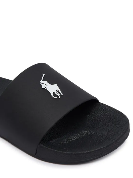 Polo Ralph Lauren Klapki RL04957001 Czarny