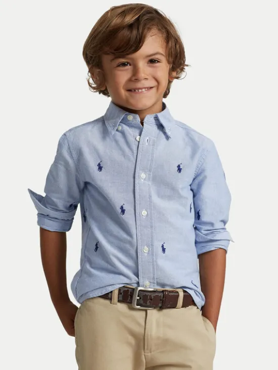 Polo Ralph Lauren Koszula 322878876001 Błękitny Regular Fit