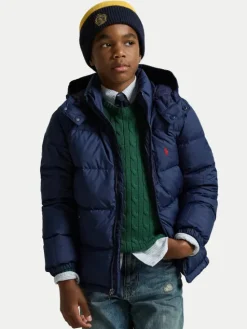 Polo Ralph Lauren Kurtka puchowa 323969861002 Granatowy Regular Fit