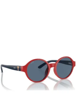 Polo Ralph Lauren Okulary przeciwsłoneczne dziecięce 0PP9508U 609180 Czerwony