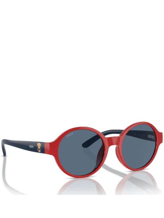 Polo Ralph Lauren Okulary przeciwsłoneczne dziecięce 0PP9508U 609180 Czerwony