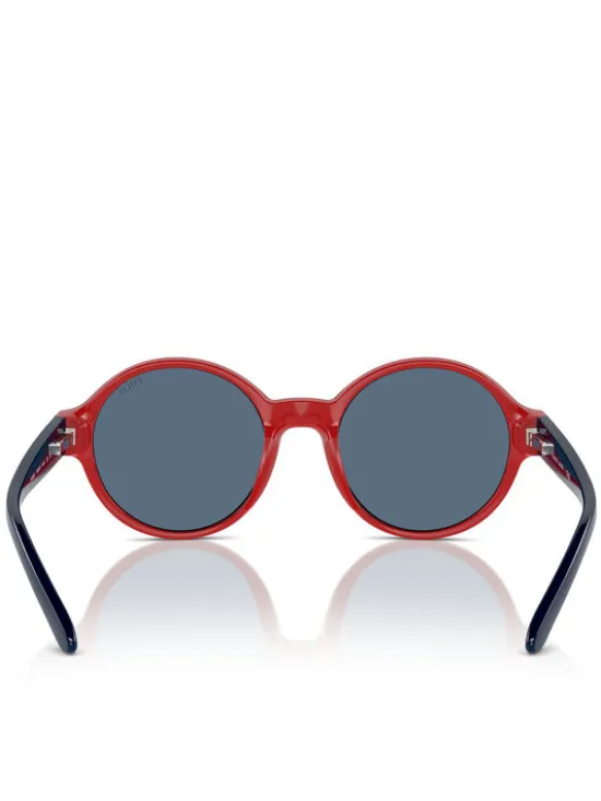 Polo Ralph Lauren Okulary przeciwsłoneczne dziecięce 0PP9508U 609180 Czerwony