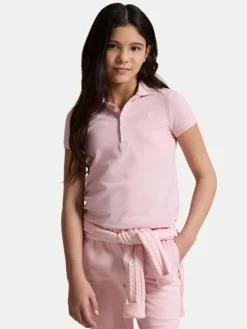 Polo Ralph Lauren Polo 313573242011 Różowy jasny Regular Fit