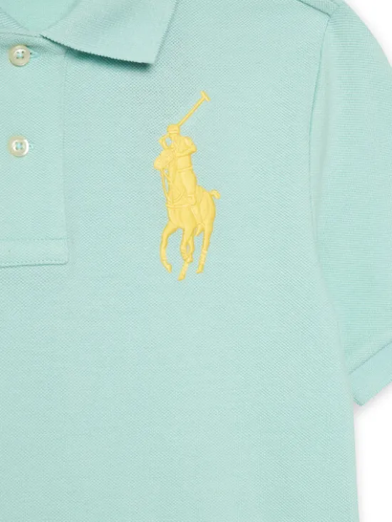 Polo Ralph Lauren Polo 323703635509 Turkusowy Regular Fit