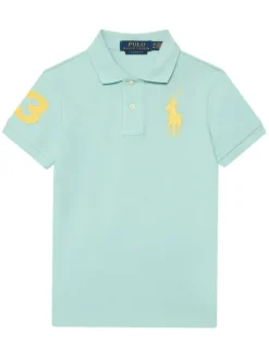 Polo Ralph Lauren Polo 323703635509 Turkusowy Regular Fit