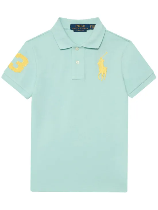 Polo Ralph Lauren Polo 323703635509 Turkusowy Regular Fit