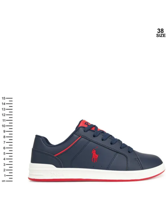 Polo Ralph Lauren Sneakersy Heritage Court IV RL03423411 Granatowy