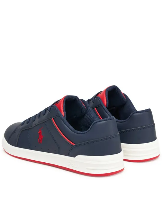 Polo Ralph Lauren Sneakersy Heritage Court IV RL03423411 Granatowy