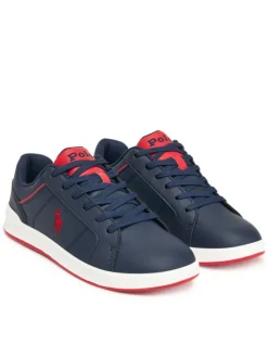 Polo Ralph Lauren Sneakersy Heritage Court IV RL03423411 Granatowy