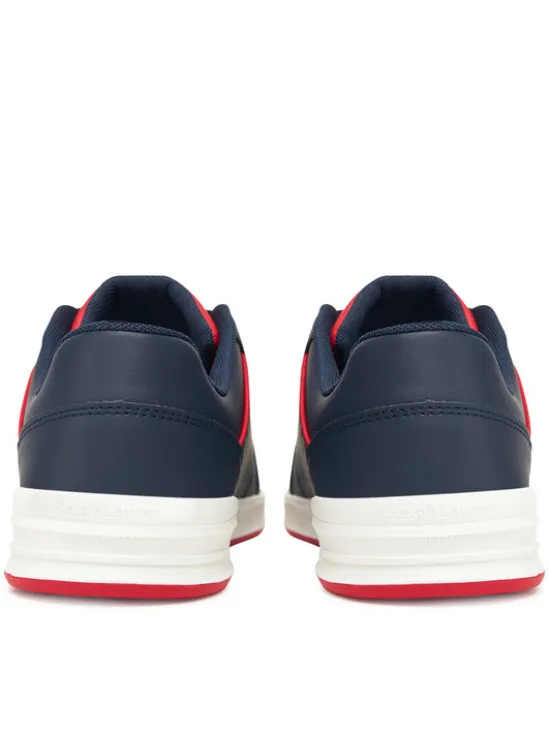 Polo Ralph Lauren Sneakersy Heritage Court IV RL03423411 Granatowy