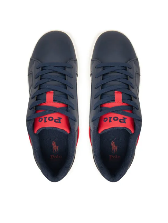 Polo Ralph Lauren Sneakersy Heritage Court IV RL03423411 Granatowy