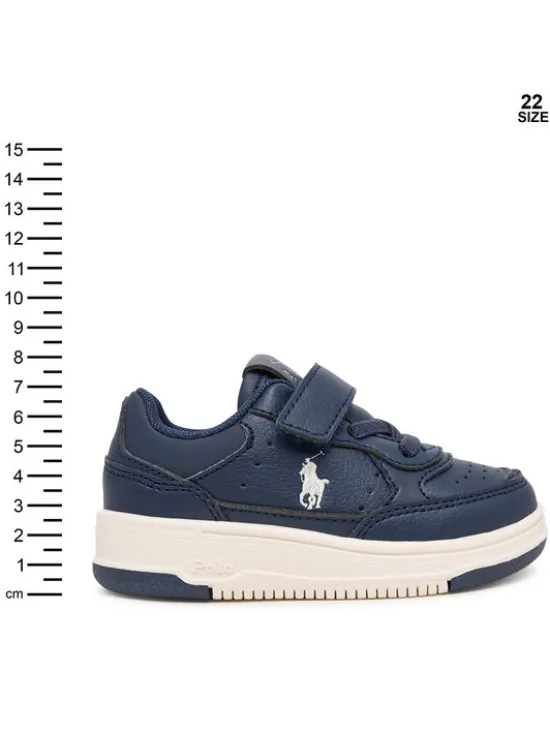 Polo Ralph Lauren Sneakersy Masters Court II Ps RL03014411 Granatowy