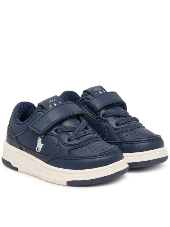 Polo Ralph Lauren Sneakersy Masters Court II Ps RL03014411 Granatowy