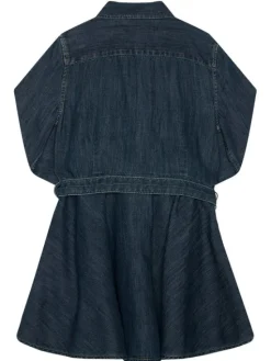 Polo Ralph Lauren Sukienka codzienna Denim Shirtd 313698860001 Granatowy Regular Fit